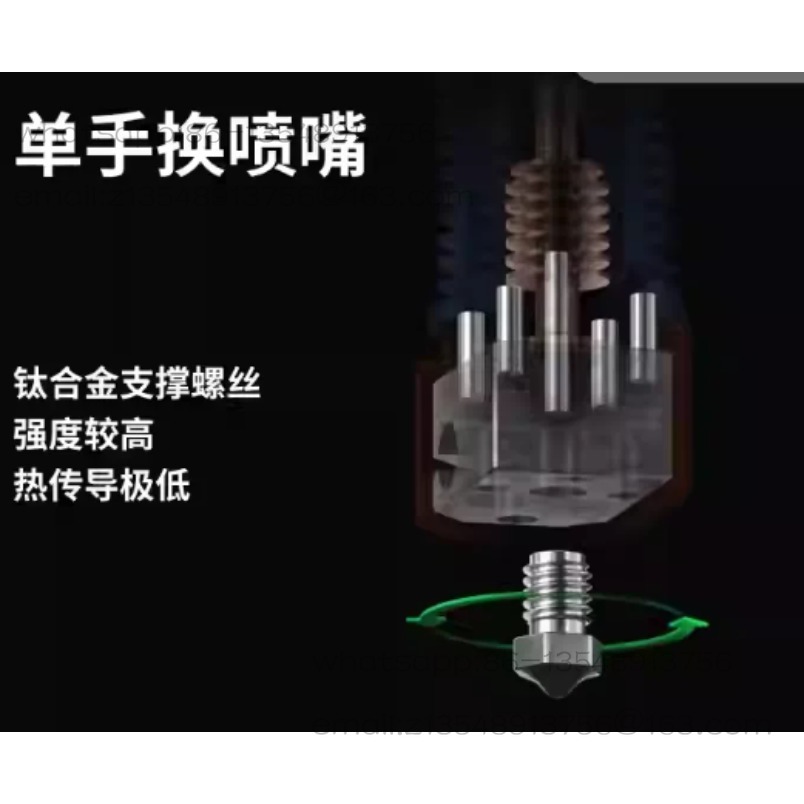 Commercial Printing Factory - ロングホットエンド高流量印刷押出ヘッド3Dプリンターアクセサリー工場直販現貨