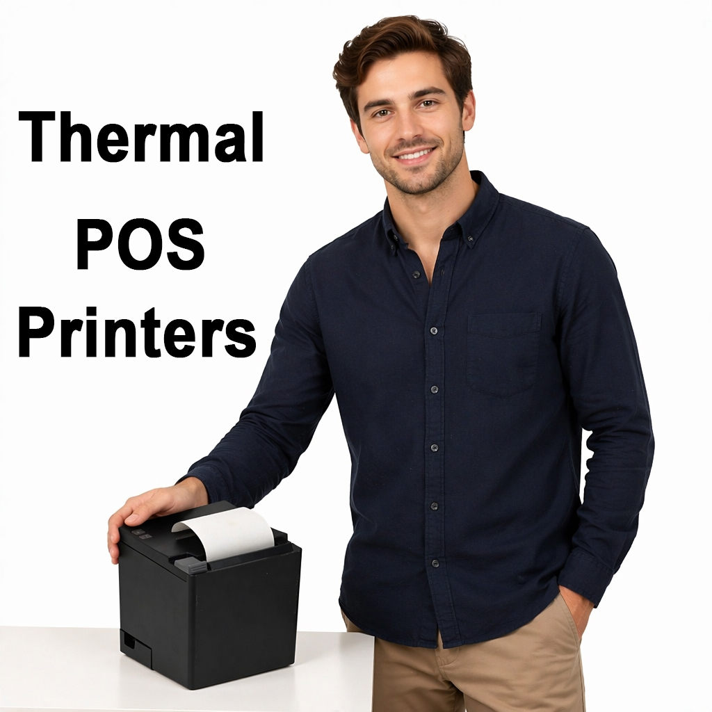 Commercial Printing Options - 80mm サーマルレシートプリンター、オートカッター付き、USB LAN 請求書印刷機、オプションで Bluetooth/WiFi 付き