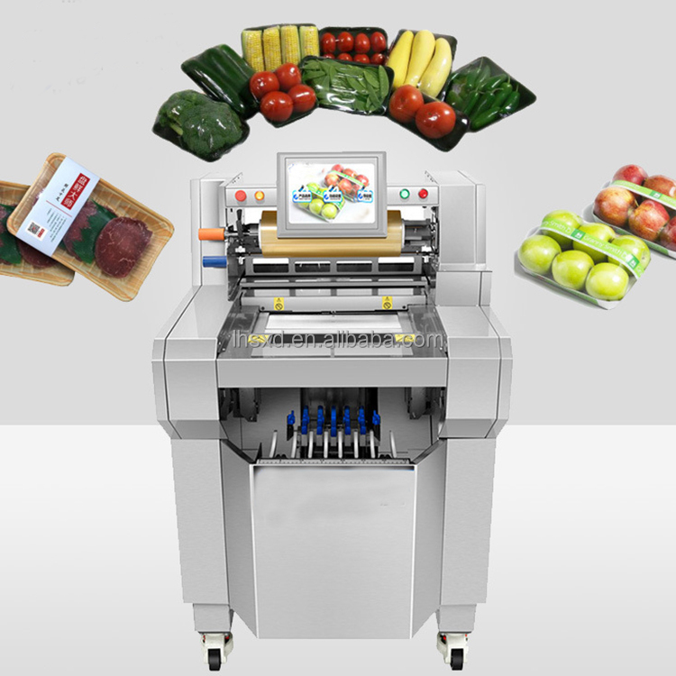 Commercial Wrap Printing - 自動印刷機能付きホット商業用プラスチックラップ自動計量包装機（自動保存包装機）