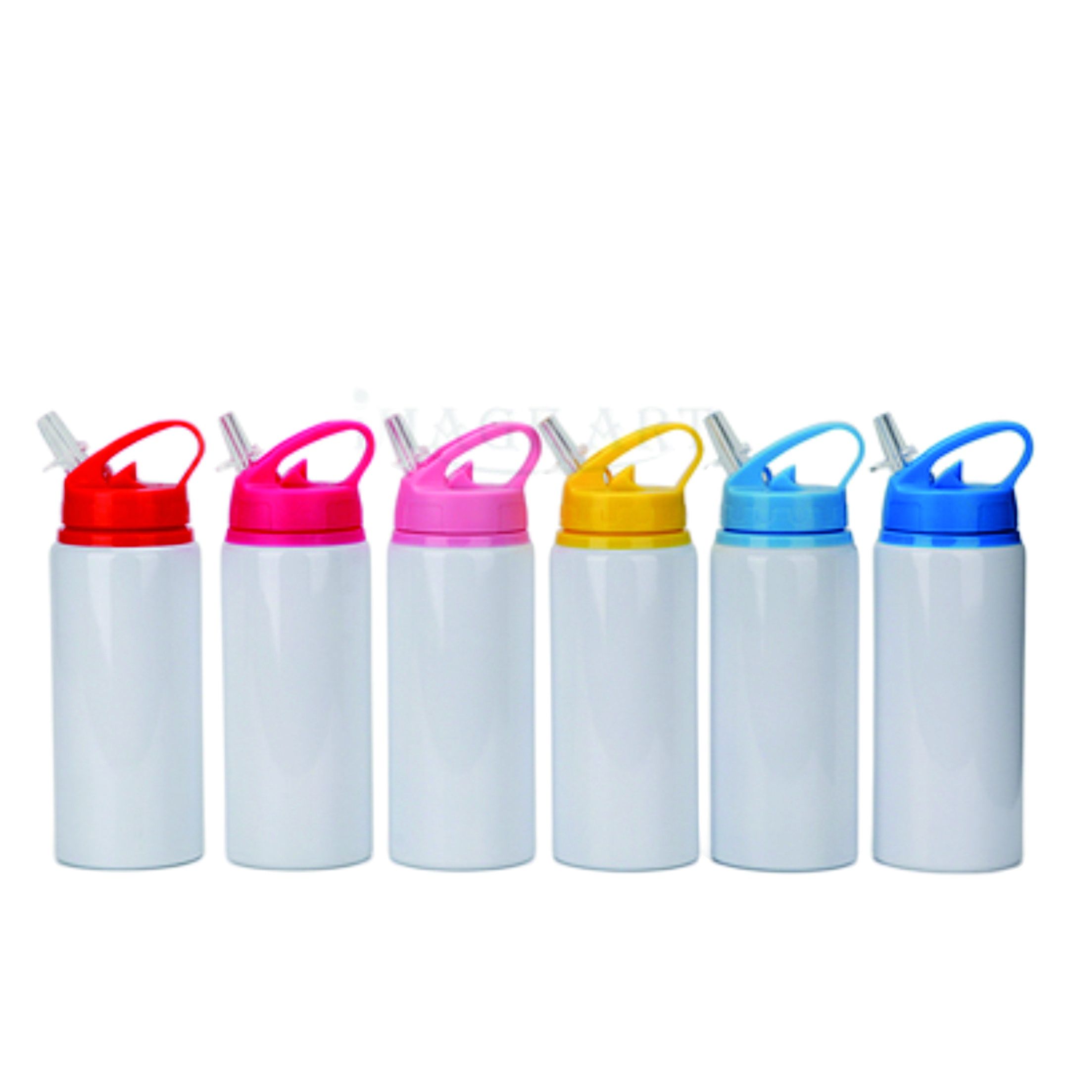 Sublimation Mug Blank - 昇華印刷用ストロー付き600mlブランクボトル