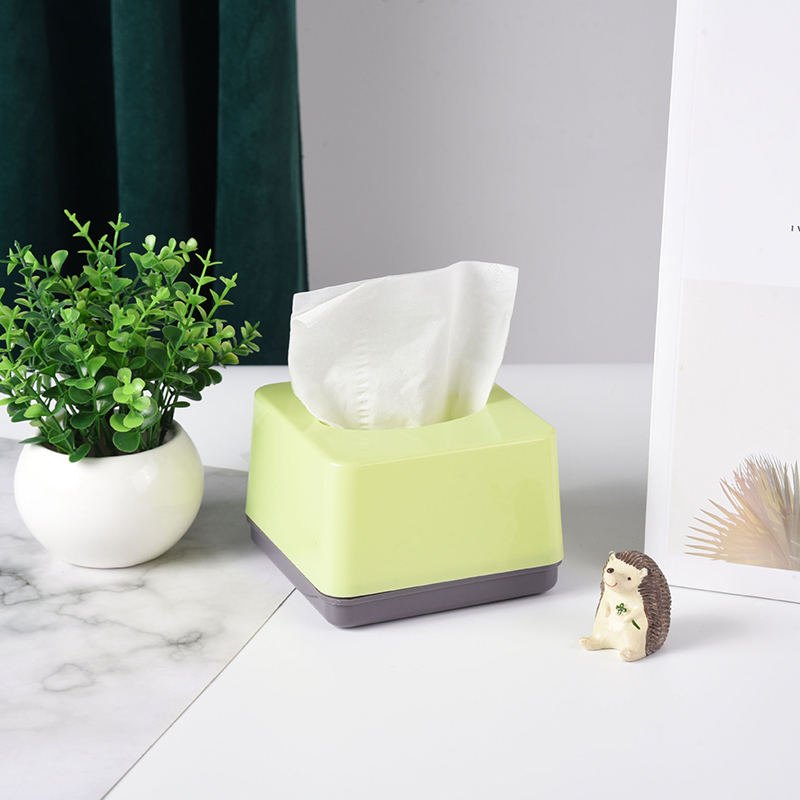 業務用正方形プラスチックティッシュボックス 家庭用 レストラ - Commercial Printing & Packaging Pvt Ltd Photos のレビューと価格