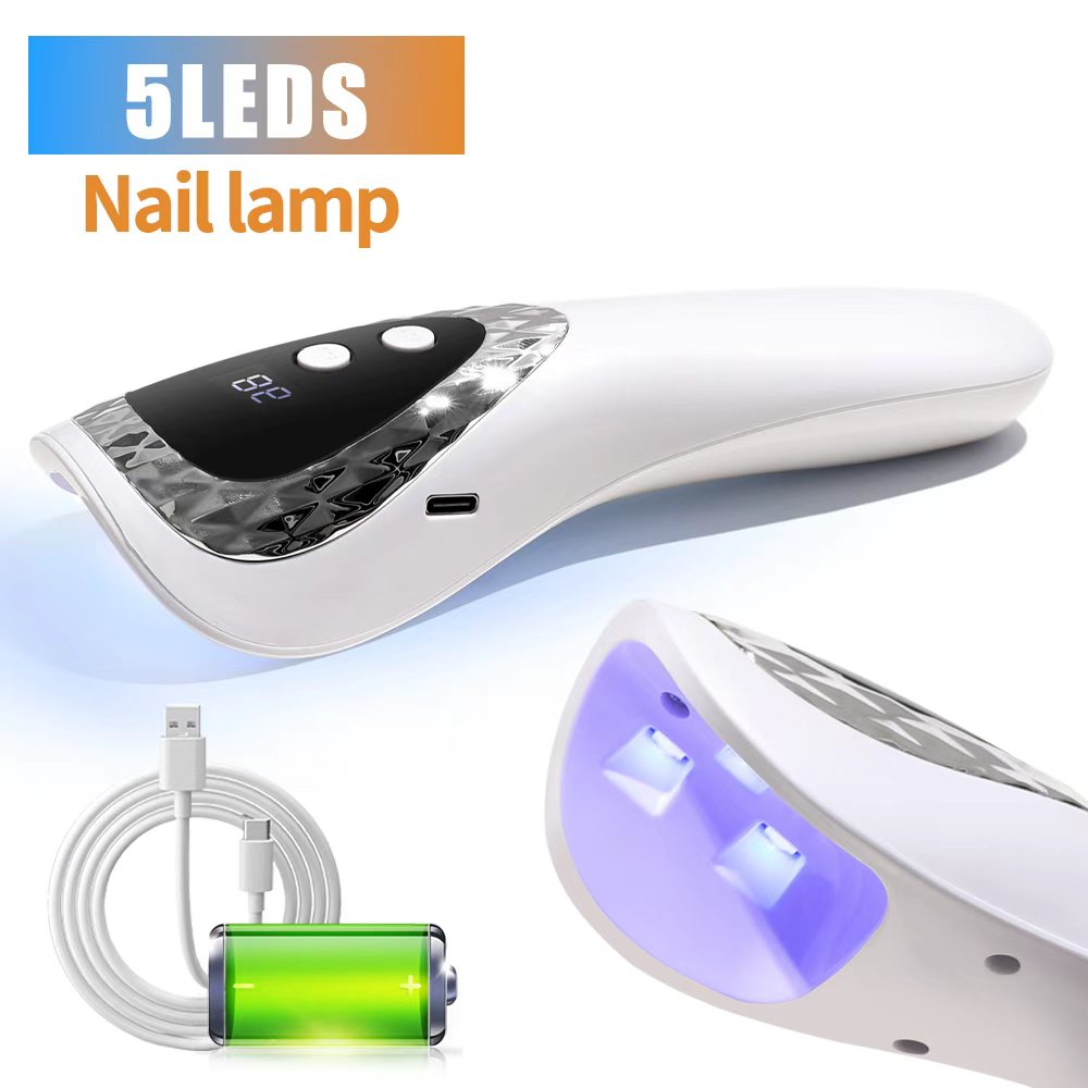 ハンドヘルド UV LED ランプ爪乾燥ランプ充電式ミニマニ - Uv Led Lamp Printer のレビューと価格