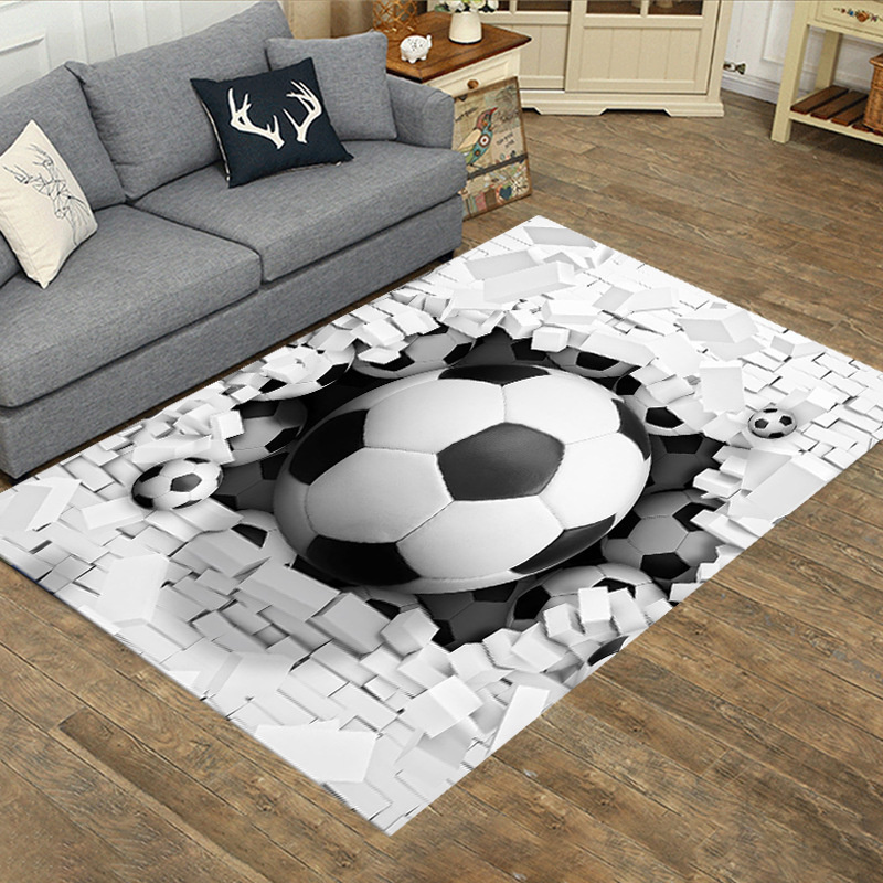 3Dビジュアルウォールブレイキングプリントカーペットスポーツ - Commercial Wall Printing のレビューと価格
