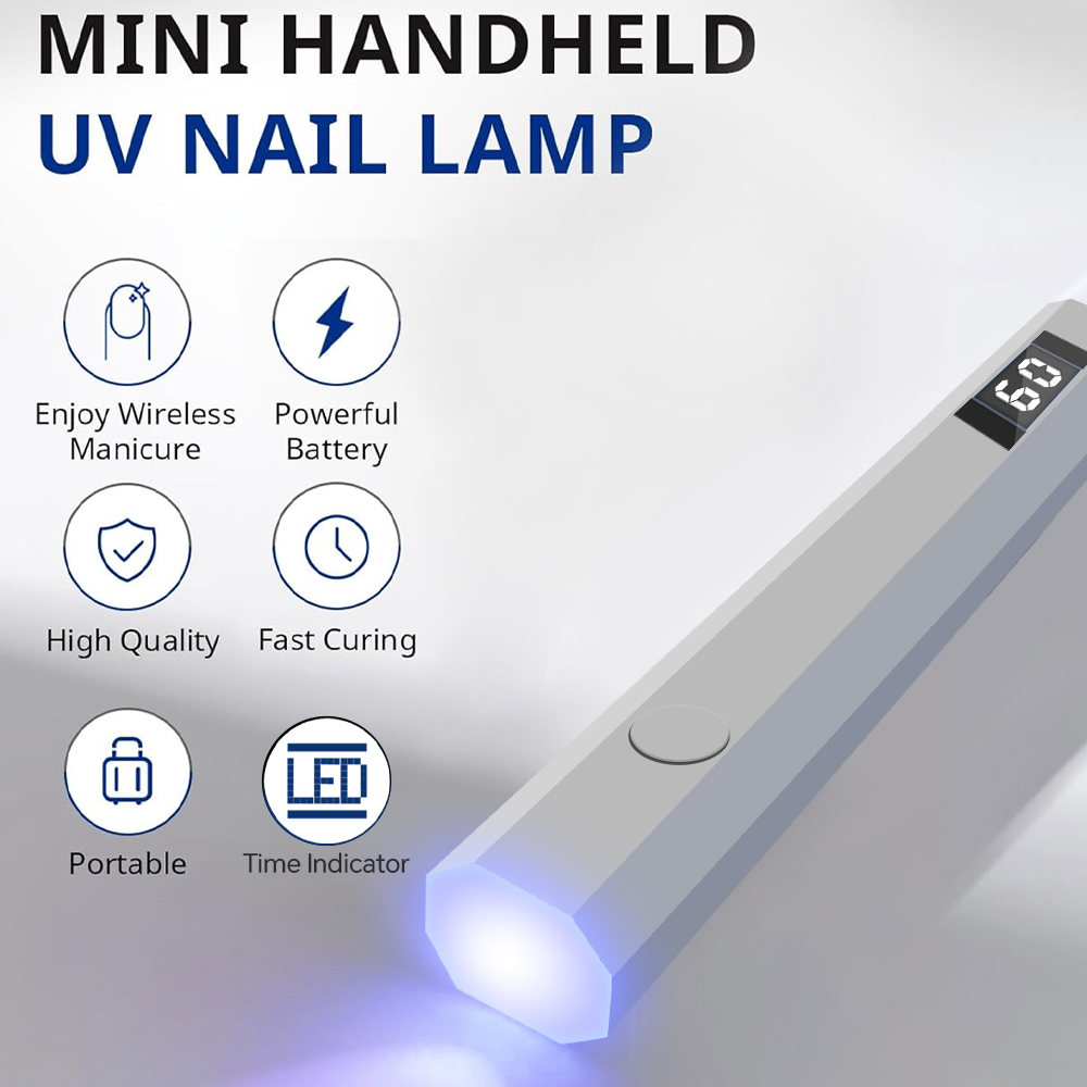 タイマー機能付きUV LEDネイルランプ、調整可能なブラケッ - Uv Led Lamp Printer のレビューと価格