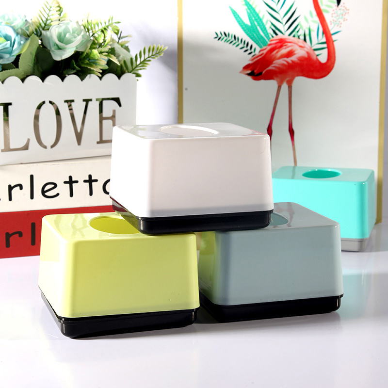 Z. 業務用グレードの正方形プラスチックティッシュボックス、 - Commercial Printing & Packaging Pvt Ltd Photos のレビューと価格