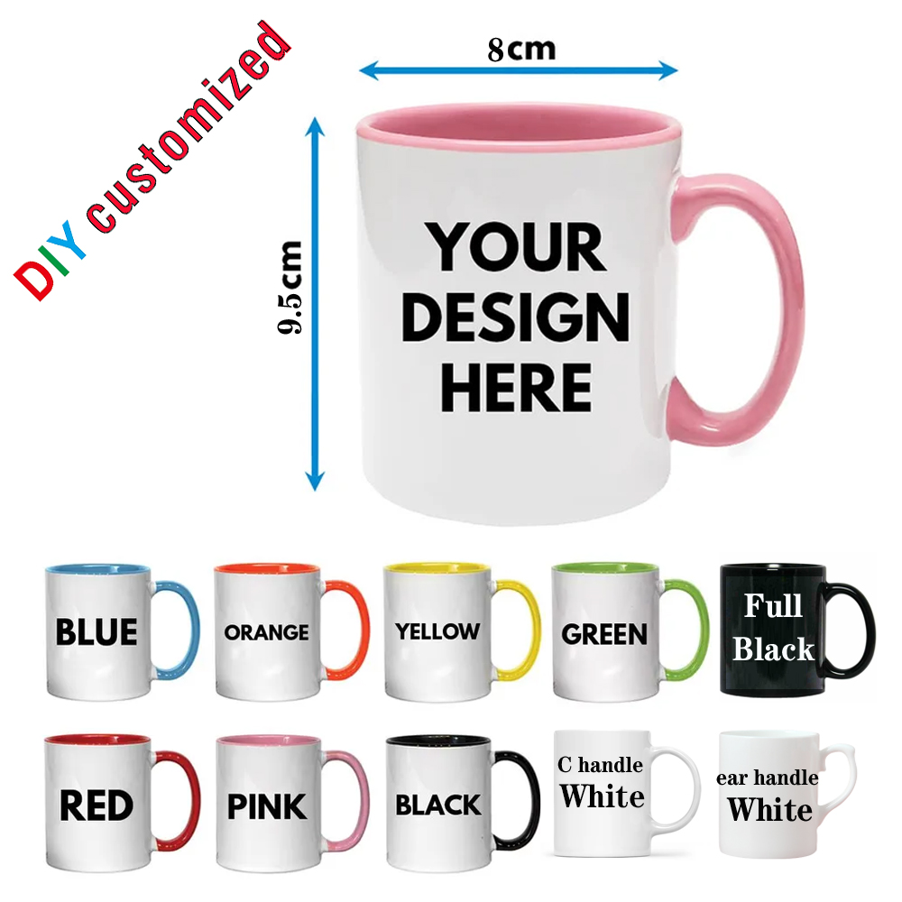 写真入りマグカップをパーソナライズ、カスタム名・ロゴ・テキス - Sublimation Mug Blank のレビューと価格
