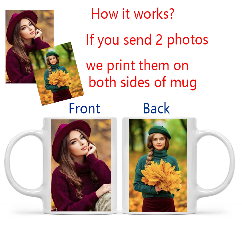 写真入りマグカップをパーソナライズ、カスタム名・ロゴ・テキス - Sublimation Mug Blank のレビューと価格