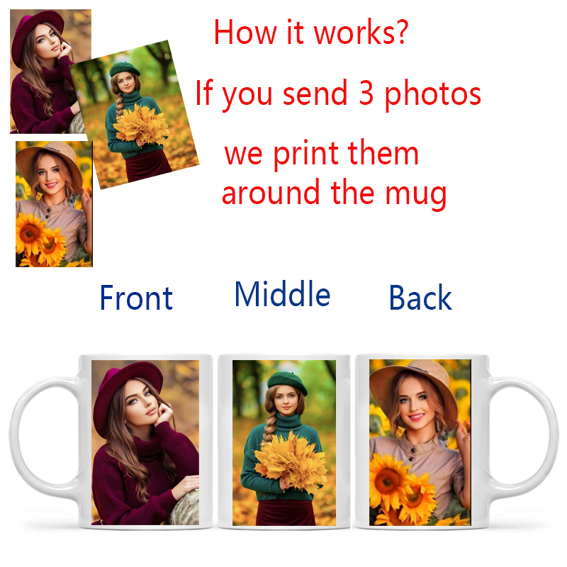 写真入りマグカップをパーソナライズ、カスタム名・ロゴ・テキス - Sublimation Mug Blank のレビューと価格