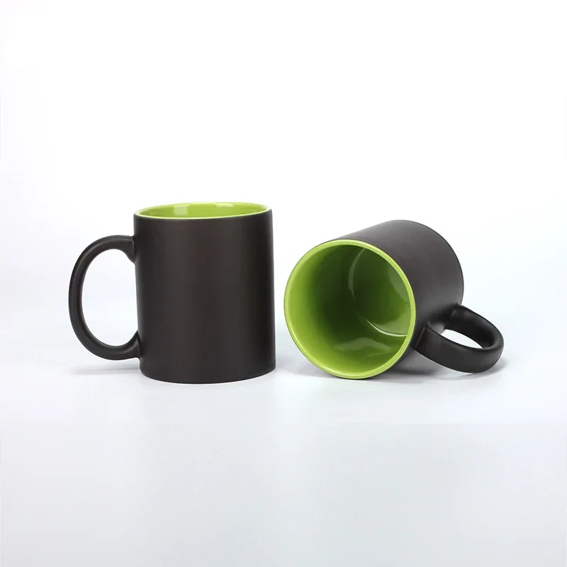 Diyフォトブラックマグマジック変色マグカップ、カスタムあな - Sublimation Mug Blank のレビューと価格