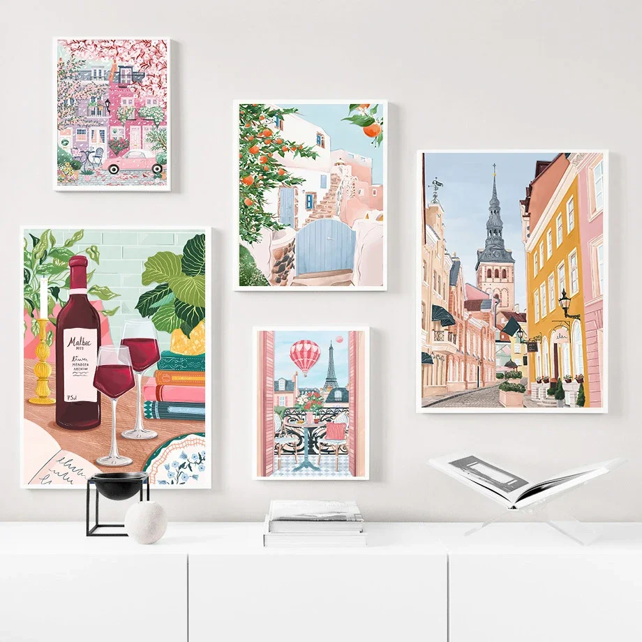 1pc フレームレスキャンバス絵画ミニマリストキャンバスポス - Commercial Wall Printing のレビューと価格