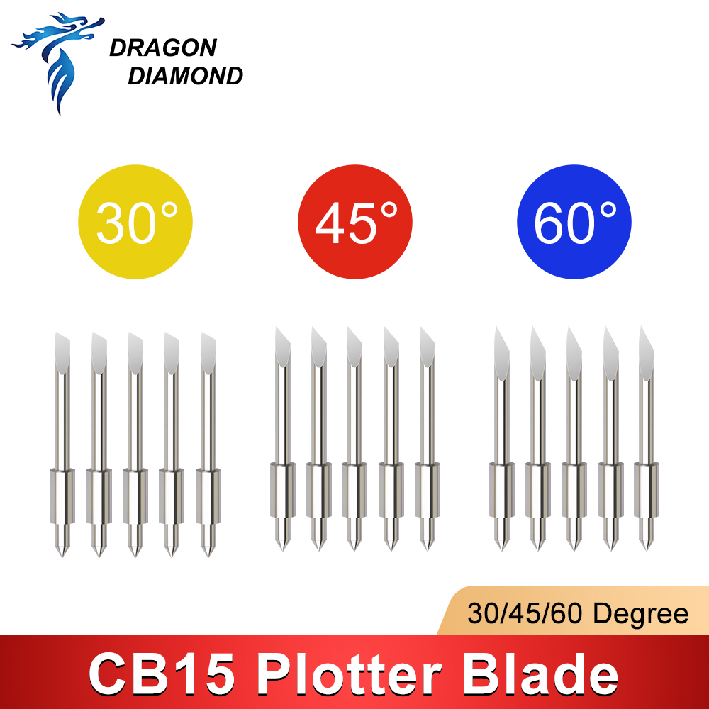 ドラゴンダイヤモンド 5 個 30/45/60 度グラフテッ - Cutting Plotter Blade のレビューと価格