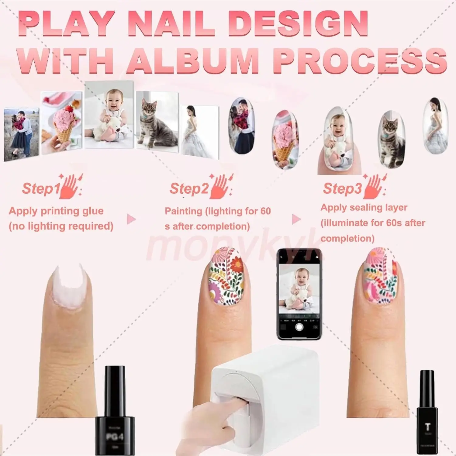 O2nails ネイルプリンターマシンキット-3Dネイルアー - Commercial Digital Printing Machine のレビューと価格