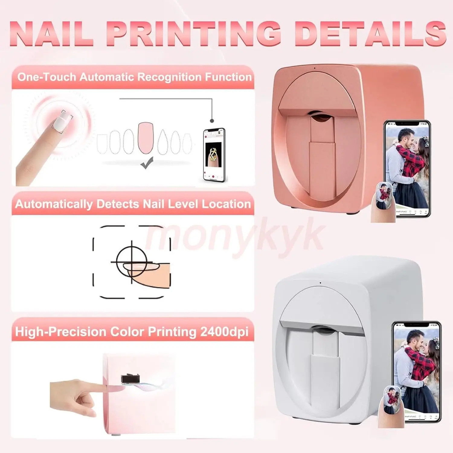 O2nails ネイルプリンターマシンキット-3Dネイルアー - Commercial Digital Printing Machine のレビューと価格