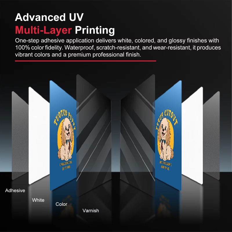 レインボーA3 UV DTFプリンター UVラベル印刷機 U - Dtf Film Roll A3 のレビューと価格