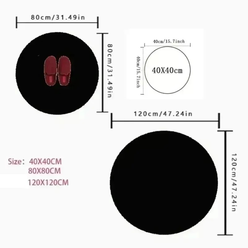 かわいいウサギクマケーキプリントラウンドラグソフト滑り止めカ - Commercial Printing Services のレビューと価格