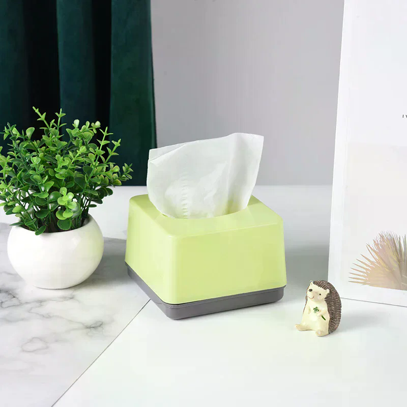 業務用グレードの正方形プラスチックティッシュボックス、家庭、 - Commercial Printing & Packaging Pvt Ltd Photos のレビューと価格