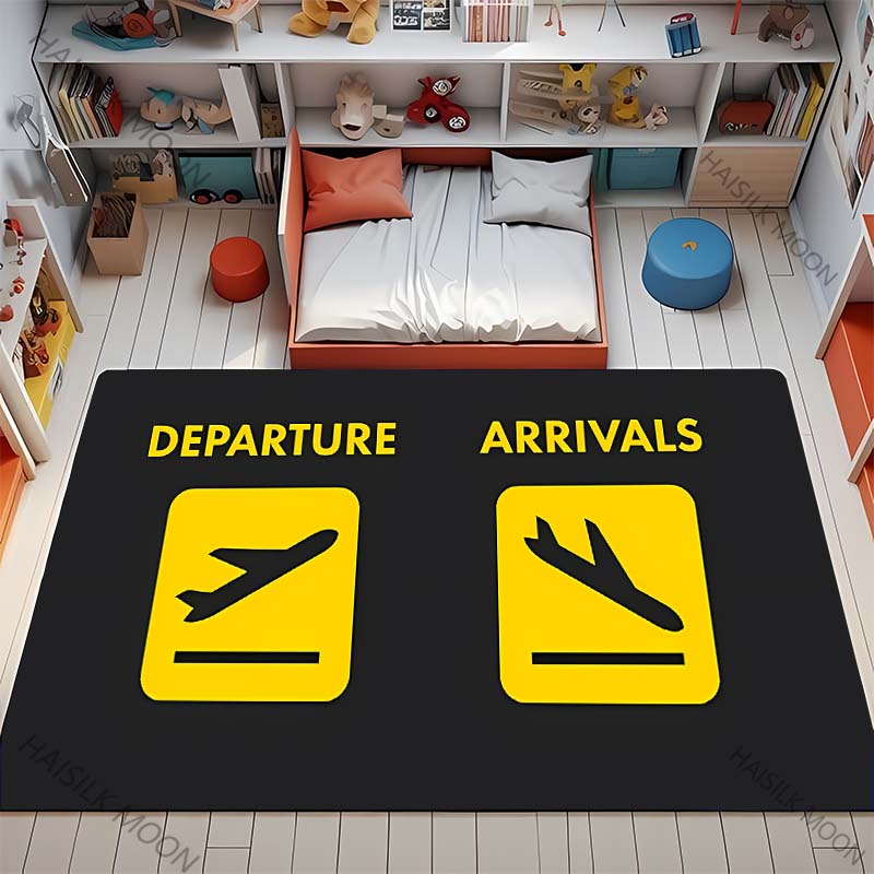 3D HD 航空テーマ飛行機滑走路プリントカーペット! 滑り - Commercial Printing & Packaging Pvt Ltd Photos のレビューと価格