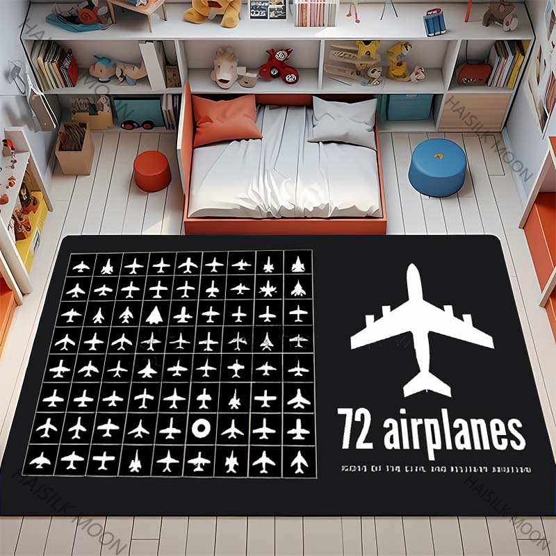 3D HD 航空テーマ飛行機滑走路プリントカーペット! 滑り - Commercial Printing & Packaging Pvt Ltd Photos のレビューと価格