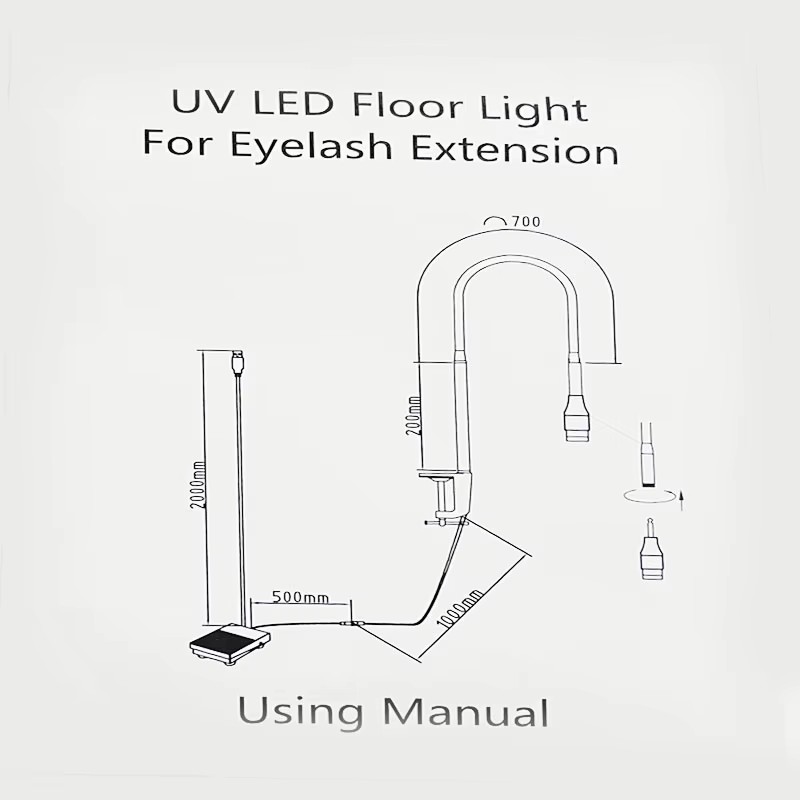 UV ラッシュライト UV まつげ接着剤 5W LED まつ - Uv Led Lamp Printer のレビューと価格