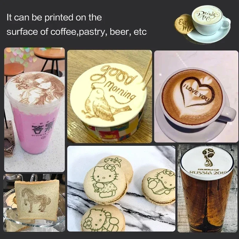 EVEBOTコーヒードリンクプリンター3Dラテアートコーヒー - Commercial Book Printing Machines のレビューと価格
