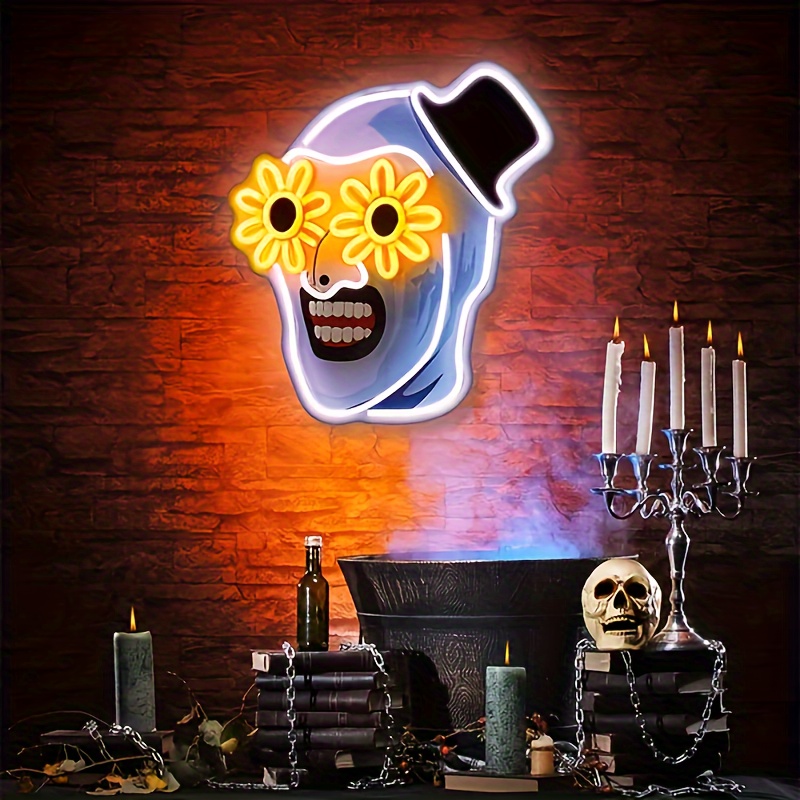 Terrifier UV プリントネオンサイン ハロウィン雰 - Commercial Wall Printing のレビューと価格