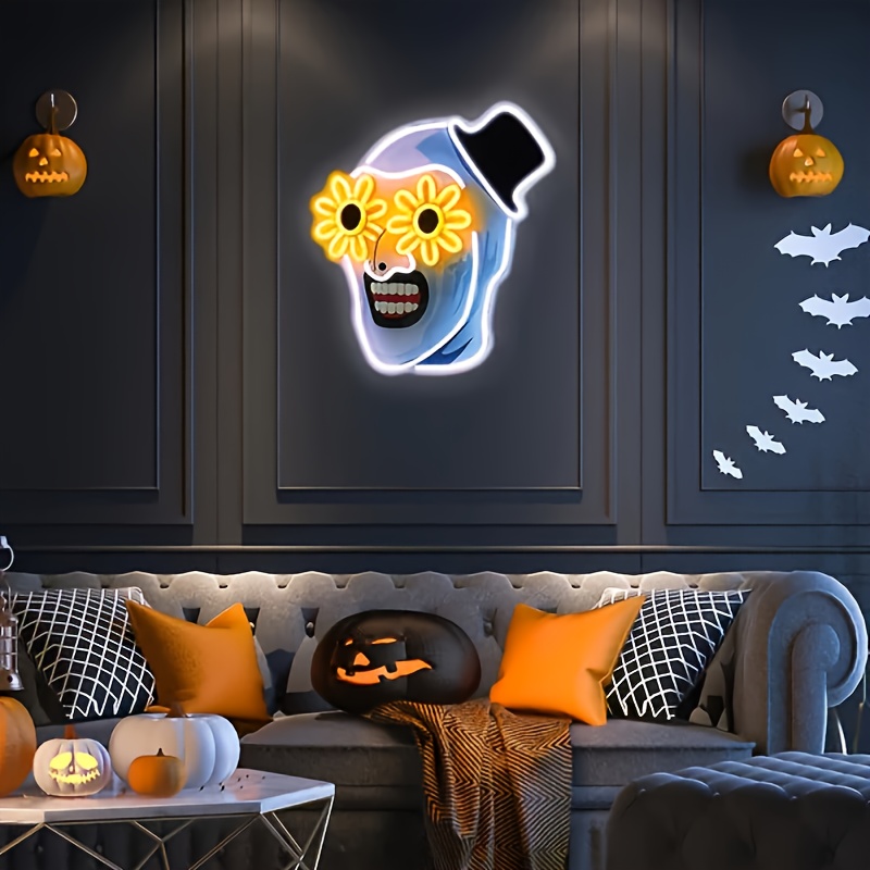 Terrifier UV プリントネオンサイン ハロウィン雰 - Commercial Wall Printing のレビューと価格