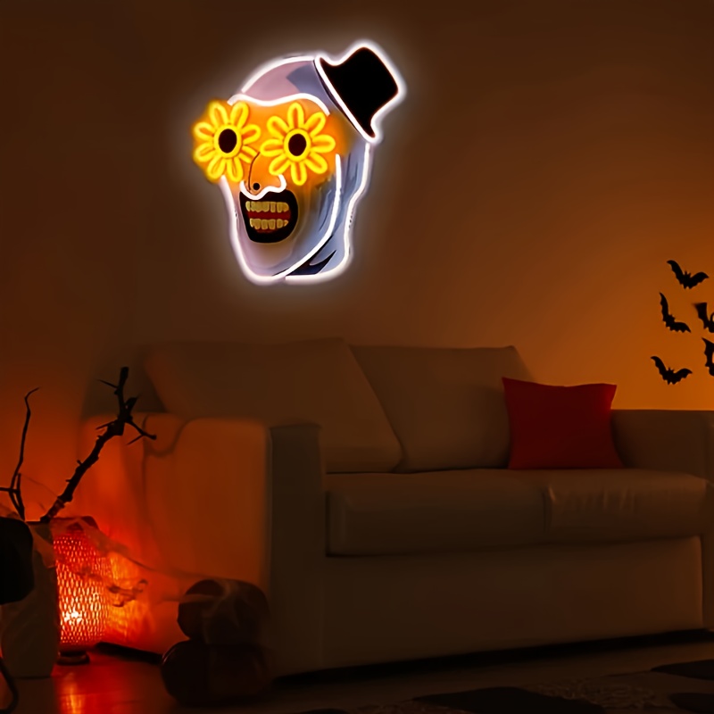Terrifier UV プリントネオンサイン ハロウィン雰 - Commercial Wall Printing のレビューと価格