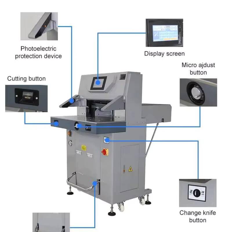 業務用紙切断機 670mm高精度油圧ギロチンCNC 工業印刷 - Commercial Book Printing Machines のレビューと価格