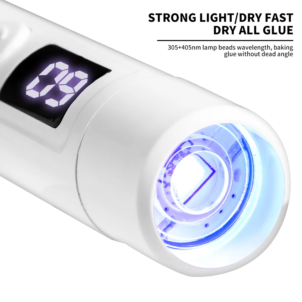 ミニネイルアート UV LED ライト充電式ディスプレイポー - Uv Led Lamp Printer のレビューと価格
