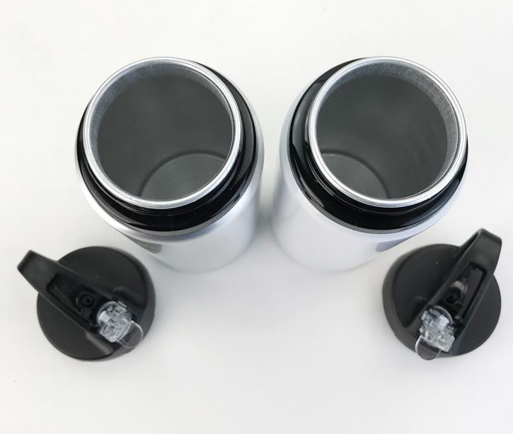 昇華印刷用ストロー付き600mlブランクボトル - Sublimation Mug Blank のレビューと価格
