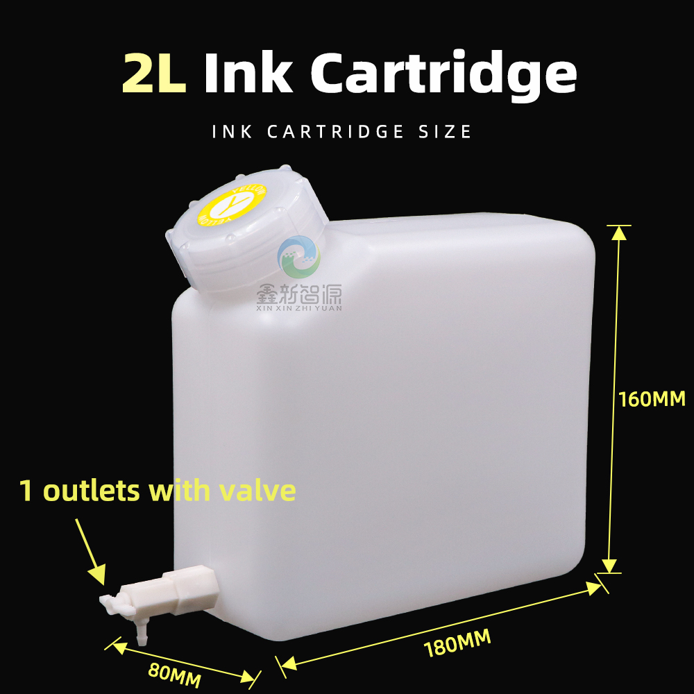 エコソルベントプリンター用2Lインクカートリッジ、1/2/3 - Commercial Digital Printing Machine のレビューと価格