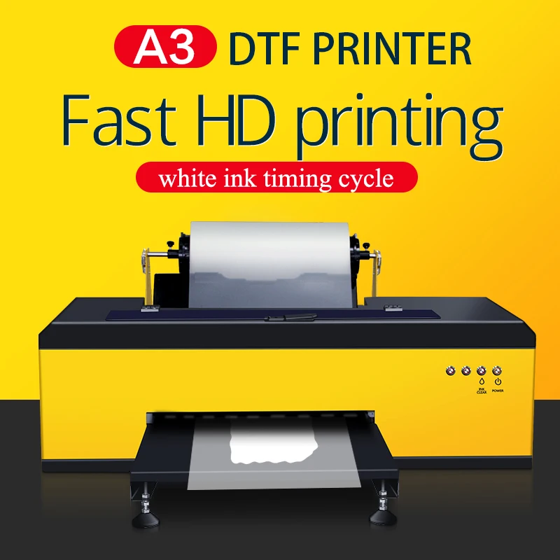 新型イエローA3 L1800 DTFプリンター、ロールフィル - Dtf Film Roll A3 のレビューと価格